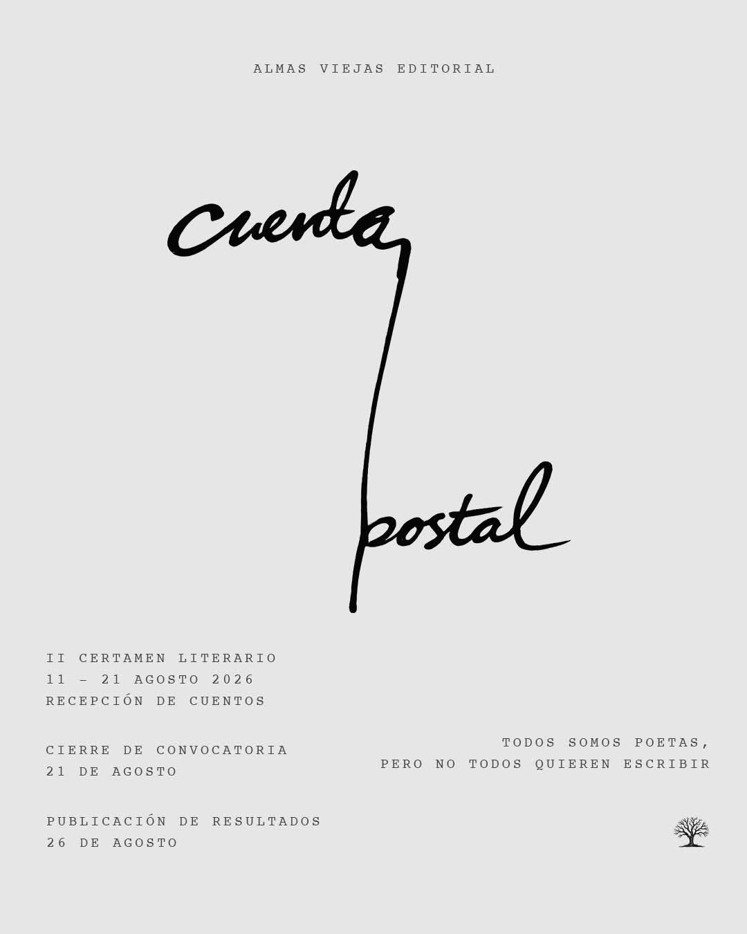 II CERTAMEN LITERARIO CUENTO POSTAL